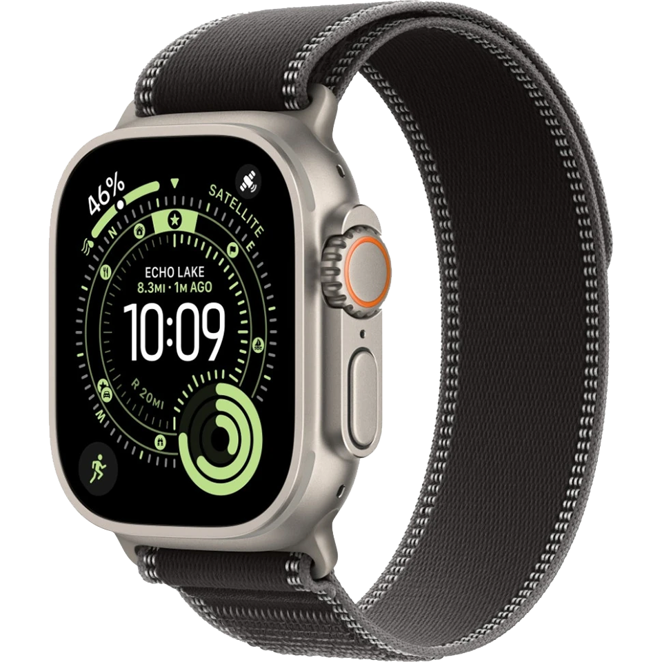 Apple Watch Ultra 3 Natural Trail Loop Black/Charcoal