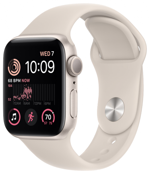 Apple Watch SE 2gen 44mm Starlight Sport Band